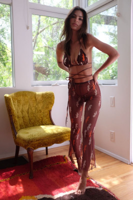 EMILY RATAJKOWSKI for Inamorata Women The Mesh Collection, April/May 2020