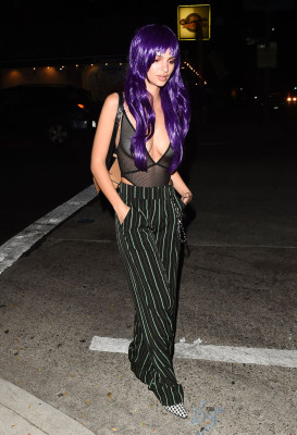 Emily Ratajkowski – Halloween Party in Los Angeles 10/28/2017