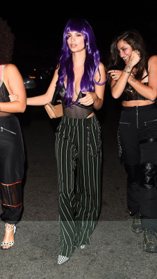 Emily Ratajkowski – Halloween Party in Los Angeles 10/28/2017