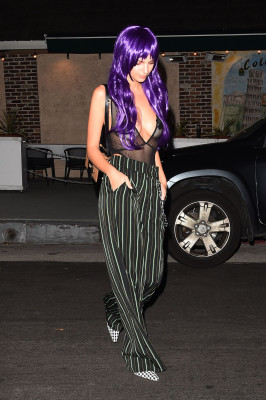 Emily Ratajkowski – Halloween Party in Los Angeles 10/28/2017