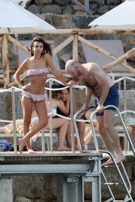 Emily Ratajkowski in a Bikini – Tuscany