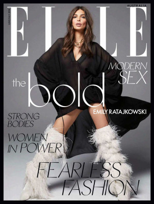 Emily Ratajkowski in Elle Magazine, Australia June/July 2018