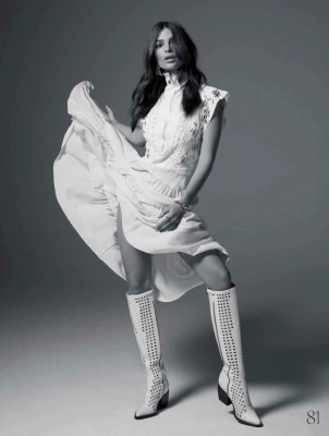 Emily Ratajkowski in Elle Magazine, Australia June/July 2018