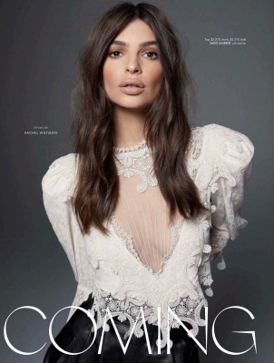 Emily Ratajkowski in Elle Magazine, Australia June/July 2018