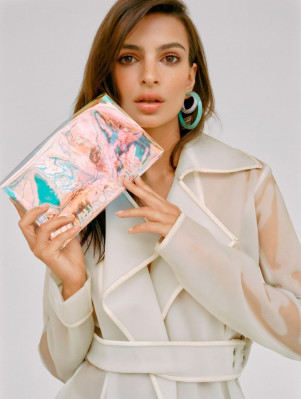 Emily Ratajkowski – “Loucite” Earring Campaign 2018