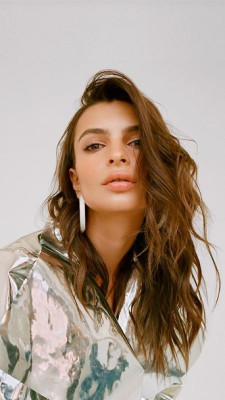 Emily Ratajkowski – “Loucite” Earring Campaign 2018