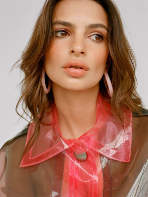 Emily Ratajkowski – “Loucite” Earring Campaign 2018