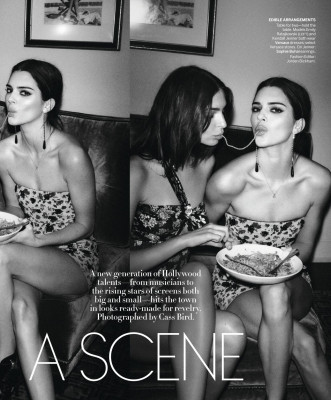 Kendall Jenner and Emily Ratajkowski – Vogue March 2019