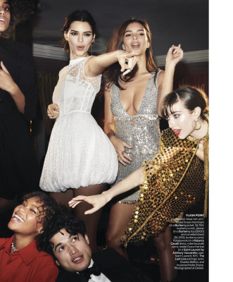 Kendall Jenner and Emily Ratajkowski – Vogue March 2019