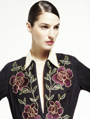 Emina Cunmuljaj for Elle Germany August 2014