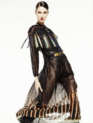 Emina Cunmuljaj for Elle Germany August 2014