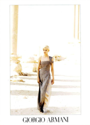 Emma Balfour & Mark Vanderloo ~ Giorgio Armani Spring/Summer 1994