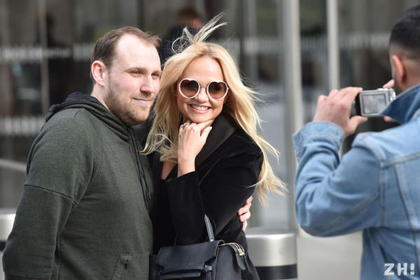 Emma Bunton - Breakfast Show with Chris Evans on Virgin Radio in London 04/05/19