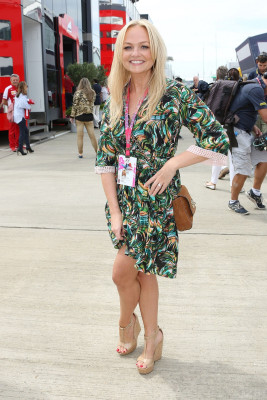 Emma Bunton - British Grand Prix in Silverstone 07/05/2015