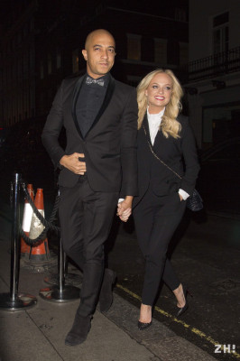 Emma Bunton - Lampards Wedding Reception in London 12/20/2015