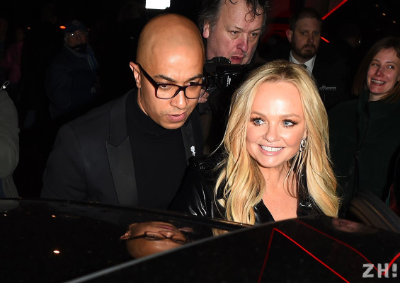 Emma Bunton Leaving the Brit Awards After-Party in London 02/21/2018