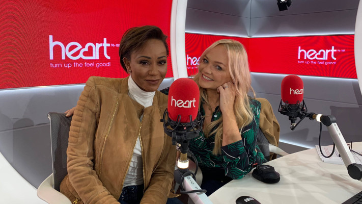 Emma Bunton - Global Radio Studios in London 11/26/2018