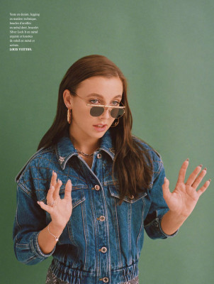 EMMA CHAMBERLAIN in L’Officiel Paris, March 2020