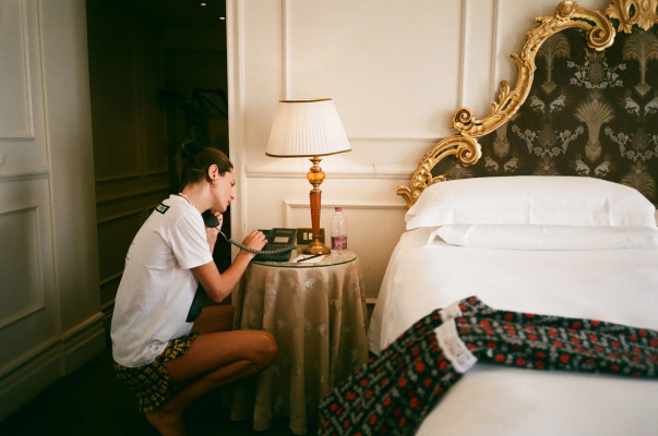 Emma Corrin for Vogue Diaries - Venezia77 //2020