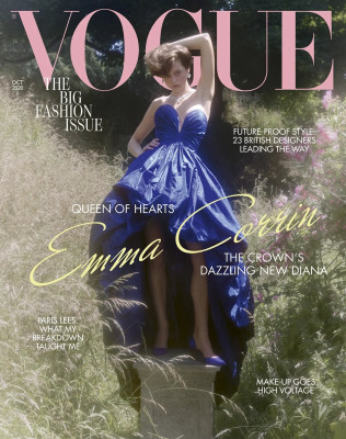 Emma Corrin for Vogue UK || 2020