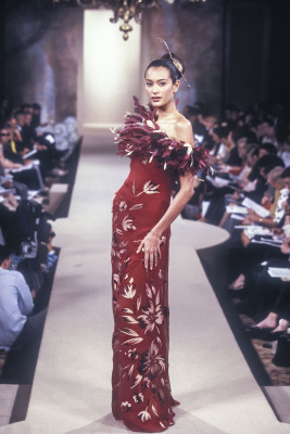 Emma Heming for Hanae Mori Haute Couture SS 1998
