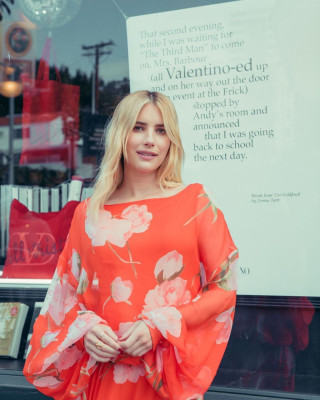 Emma Roberts by Franck Roberts for Valentino x Belletrist Campaign // 2021