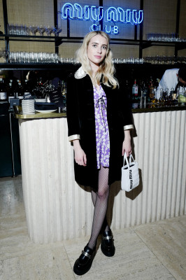Emma Roberts-Miu Miu Nuit Club Event in New York