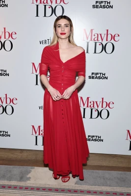 Emma Roberts - &#039;Maybe I Do&#039; in New York 01/17/2023