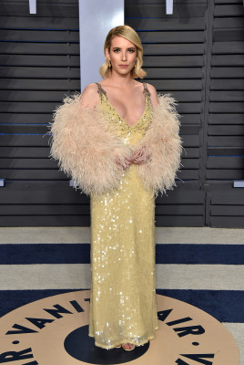 Emma Roberts - 2018 Vanity Fair Oscar Party 