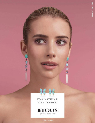 EMMA ROBERTS for Tous Jewelry 2019 Campaign