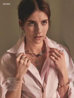 EMMA ROBERTS in Elle Magazine, Portugal September 2019
