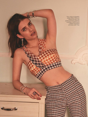 EMMA ROBERTS in Elle Magazine, Portugal September 2019