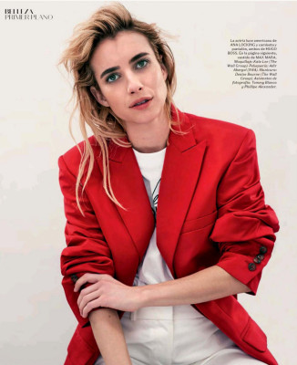 EMMA ROBERTS in S Moda Magazine, APril 2020