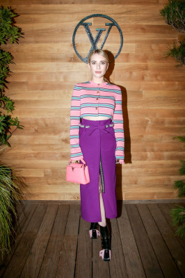 Emma Roberts - Louis Vuitton and Nicolas Ghesquiere Event in Malibu 11/19/2021