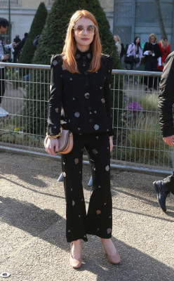 Emma Roberts at Chloe Show in Paris