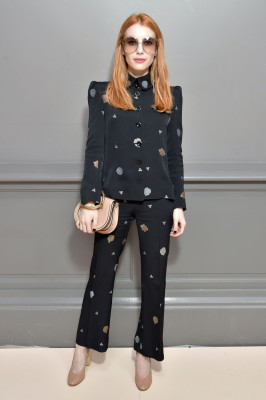 Emma Roberts at Paris Fashion Week – Chloe Show