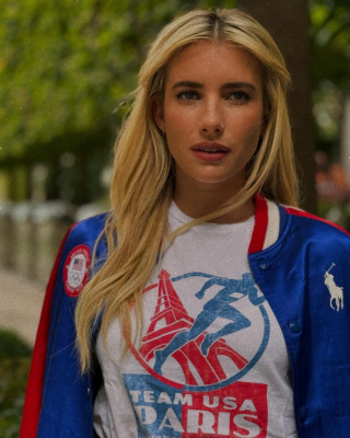 Emma Roberts for Polo Ralph Lauren Team USA Collection 2024