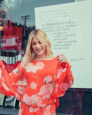 Emma Roberts by Franck Roberts for Valentino x Belletrist Campaign // 2021