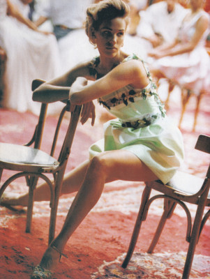 Emma Sjoberg &amp;amp; Tasha De Vasconcelos ~ Elle Italy August 1992 by Eddy Kohli
