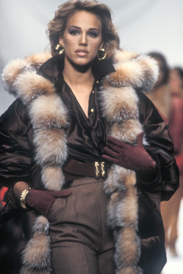 Emma Sjoberg for Christian Dior FW 1992
