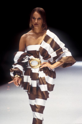 Emma Sjoberg for Gianfranco Ferré spring 1993