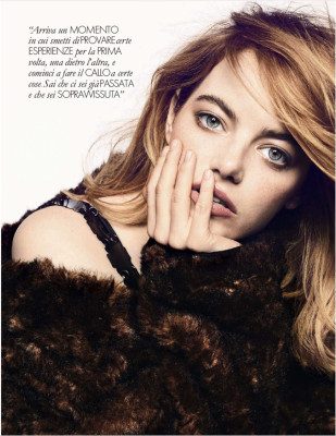 Emma Stone – ELLE Magazine Italy January 2019 Issue