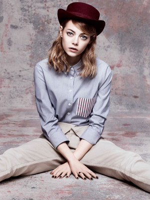 EMMA STONE for Vogue Magazine, May 2014