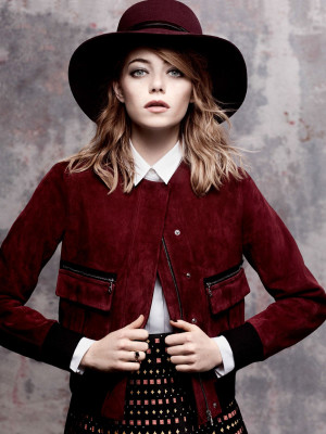 EMMA STONE for Vogue Magazine, May 2014