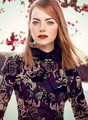 EMMA STONE for Vogue Magazine, May 2014