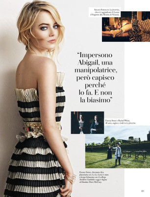 Emma Stone – Io Donna del Corriere Della Sera 01/19/2019