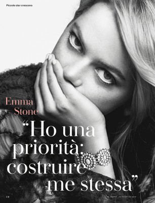 Emma Stone – Io Donna del Corriere Della Sera 01/19/2019