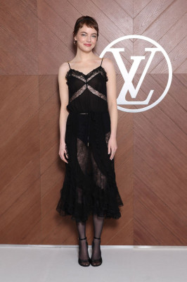 Emma Stone – at Louis Vuitton F/W 2025 Show PFW