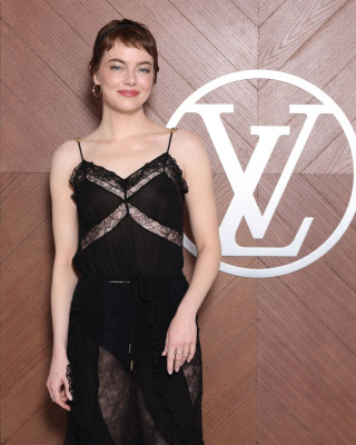 Emma Stone – at Louis Vuitton F/W 2025 Show PFW