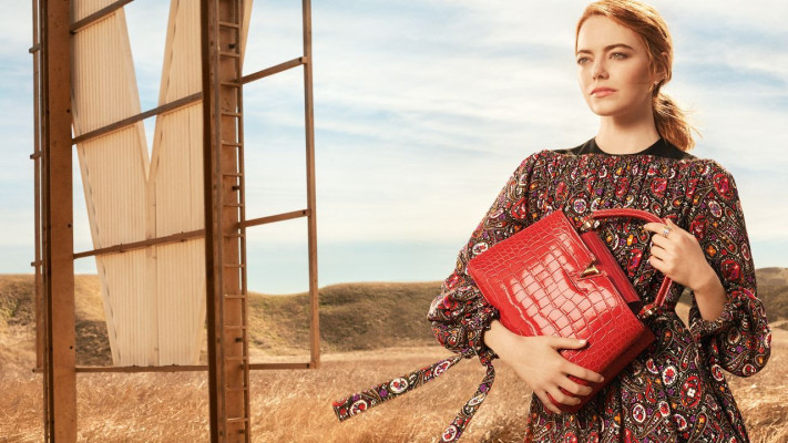 Emma Stone – Photoshoot for Louis Vuitton Pre-Fall 2018 Collection